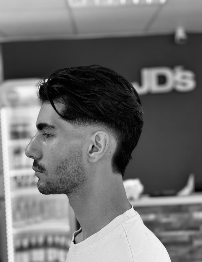 Klassischer Herrenschnitt